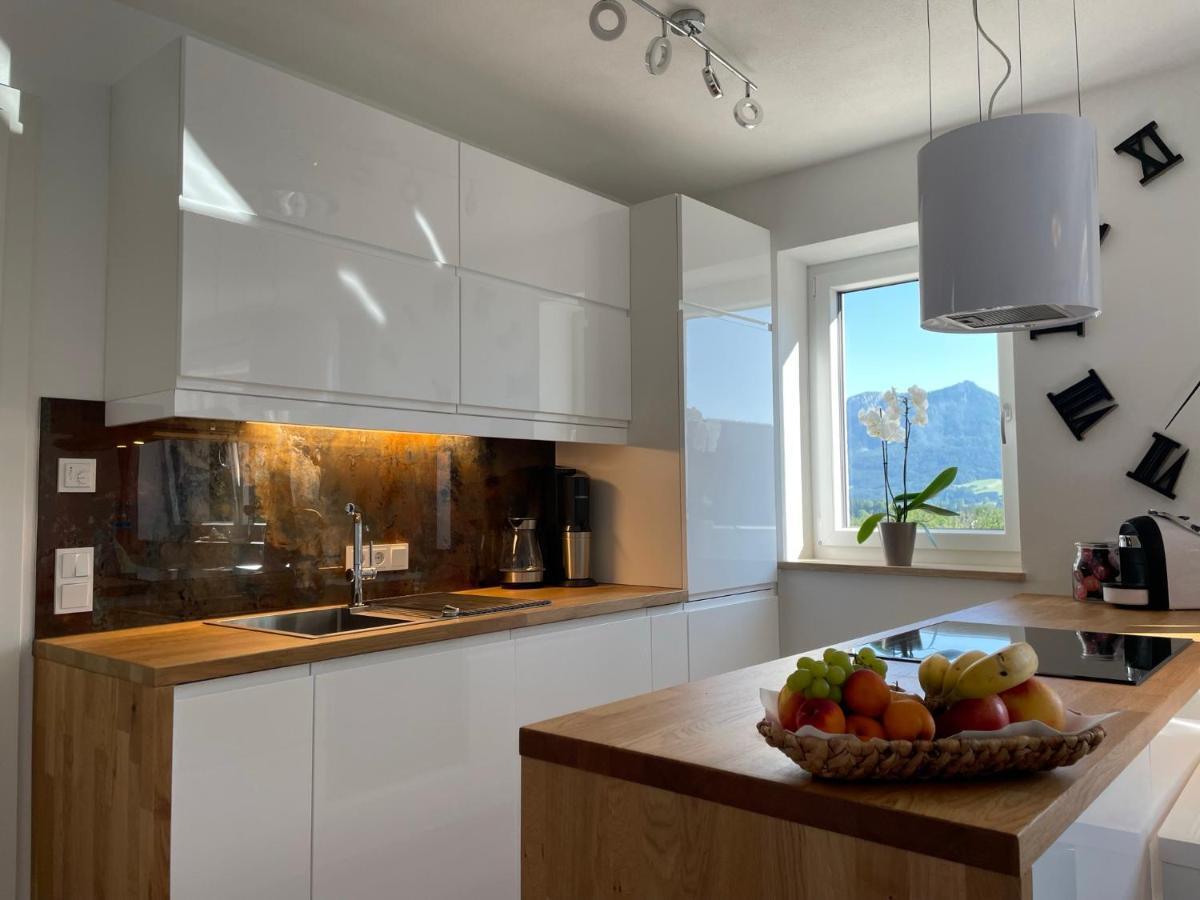 Exclusives Apartment - Auszeit Mondsee Bagian luar foto