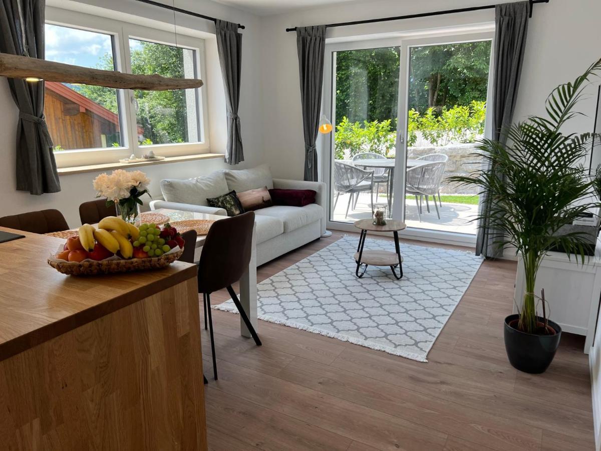 Exclusives Apartment - Auszeit Mondsee Bagian luar foto