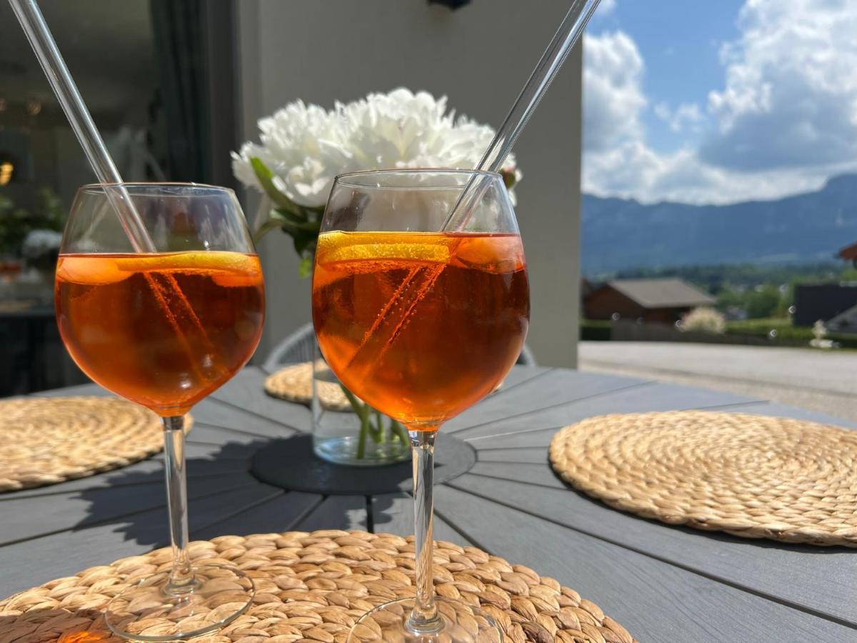 Exclusives Apartment - Auszeit Mondsee Bagian luar foto